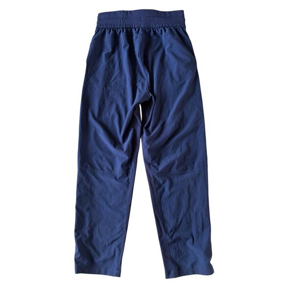Lululemon Blue Drawstring Pants Size 4 |Adjustable Hem, Pockets |Relaxed Fit - Picture 6 of 8